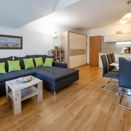 Apartment Dünenpark - Komfortplus Mit 1 Schlafzimmer Und Balkon Im Dachgeschoss 294 Binz
